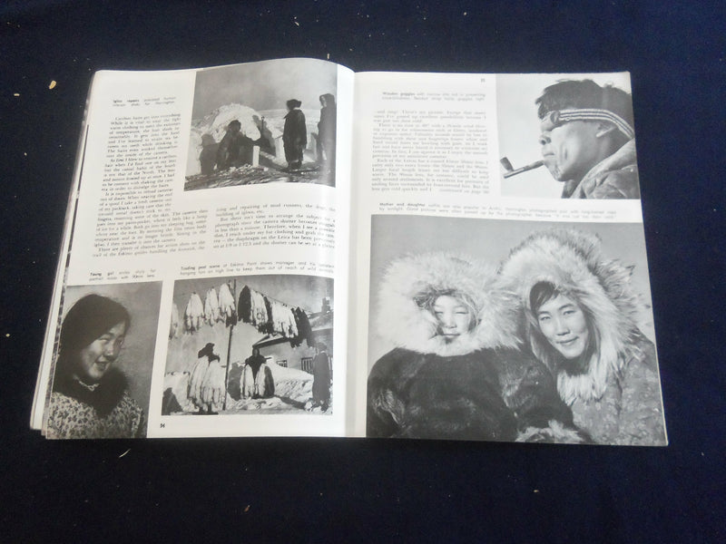 1955 JANUARY ART PHOTOGRAPHY MAGAZINE - NICE PHOTOGRAPHS & STORIES - SP 7491V