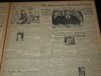 1939 SEPT 7 MINNEAPOLIS MORNING TRIBUNE - FRENCH PUSH ON IN SAAR - NT 9523