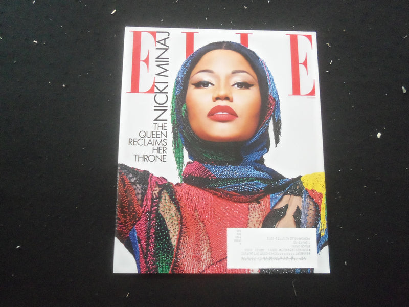 2018 JULY ELLE MAGAZINE - NICKI MINAJ COVER - SP 8619B