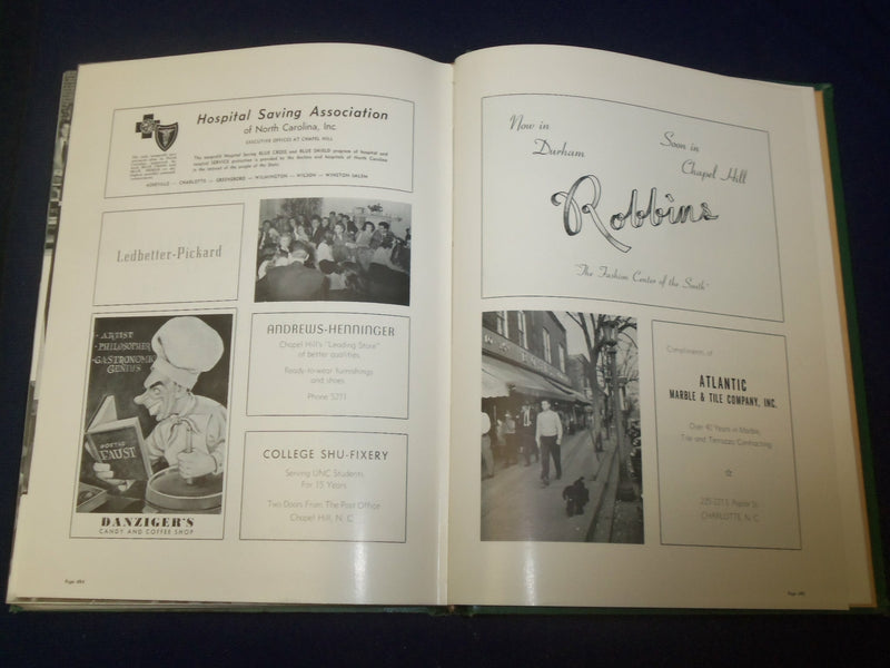 1949 YACKETY YACK UNIVERSITY OF NORTH CAROLINA YEARBOOK-CHAPEL HILL, NC- YB 1867