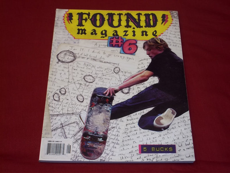 FOUND MAGAZINE ISSUE NO. 6 - GREAT COVER & PHOTOS - RC 140