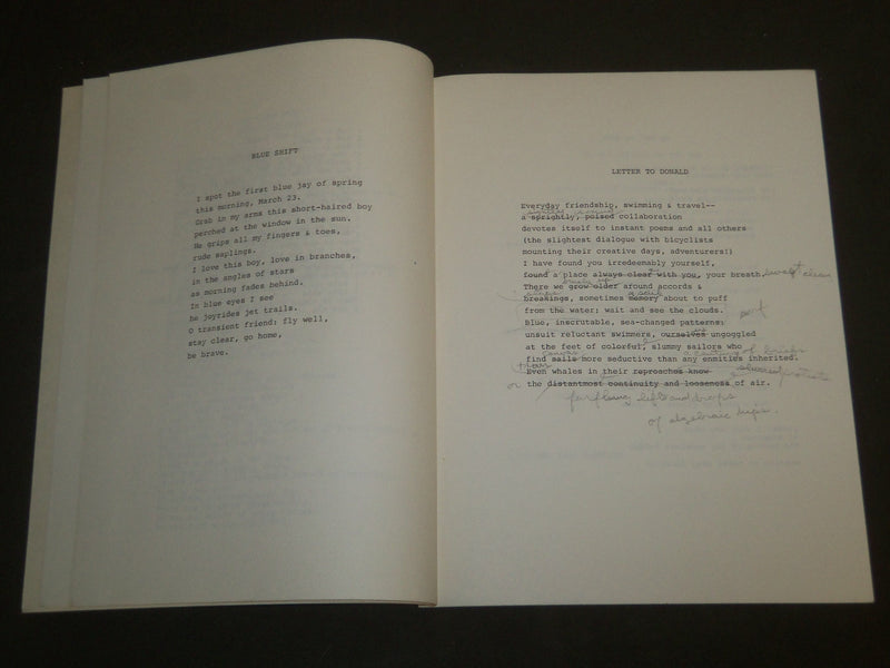 1984 PUBLIC JOY - FREE POEMS INSCRIBED BY BRU DYE - SOFTCOVER BOOK - B 6552