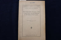 1910 NATIONAL MONETARY COMMISSION SENATE PUBLICATIONS - LOT OF 6 - O 3402