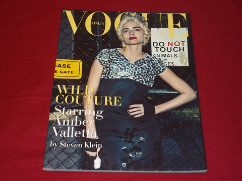 2009 MARCH VOGUE ITALIA MAGAZINE SUPPLEMENT - AMBER VALLETTA COVER - RC 232