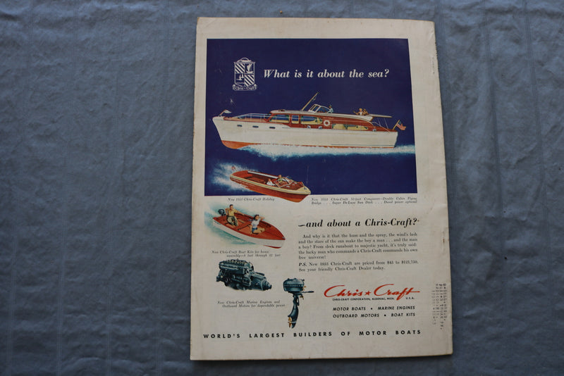 1953 JANUARY SPORTS AFIELD MAGAZINE - A NEW LOOK-EASIER TO READ COVER - SP 6175F