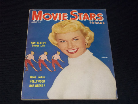 1952 MARCH MOVIE STARS PARADE MAGAZINE - DORIS DAY COVER - E 13859