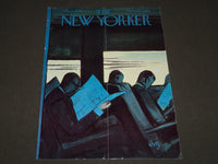 1961 NOVEMBER 4 NEW YORKER MAGAZINE FRONT COVER ONLY - GREAT ART FOR FRAMING