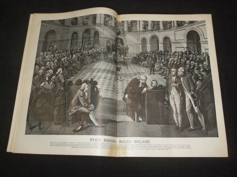 1913 FEBRUARY 8 HARPER'S WEEKLY MAGAZINE -NEW YORK, THE ENCHANTED CITY - ST 6377