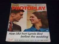 1968 JANUARY PHOTOPLAY MAGAZINE - LYNDA BIRD JOHNSON FRONT COVER - E 16680