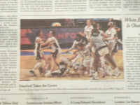 2021 APRIL 5 NEW YORK TIMES - STANFORD WINS THE WOMEN'S NCAA NATIONAL TITLE