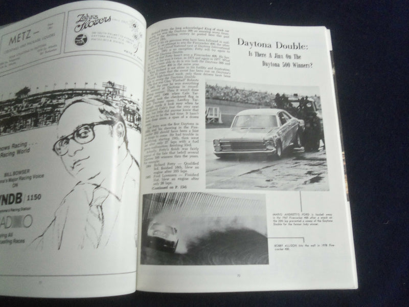 1981 JULY 2-4 23RD ANNUAL FIRECRACKER 400 RACING PROGRAM - SP 3929I