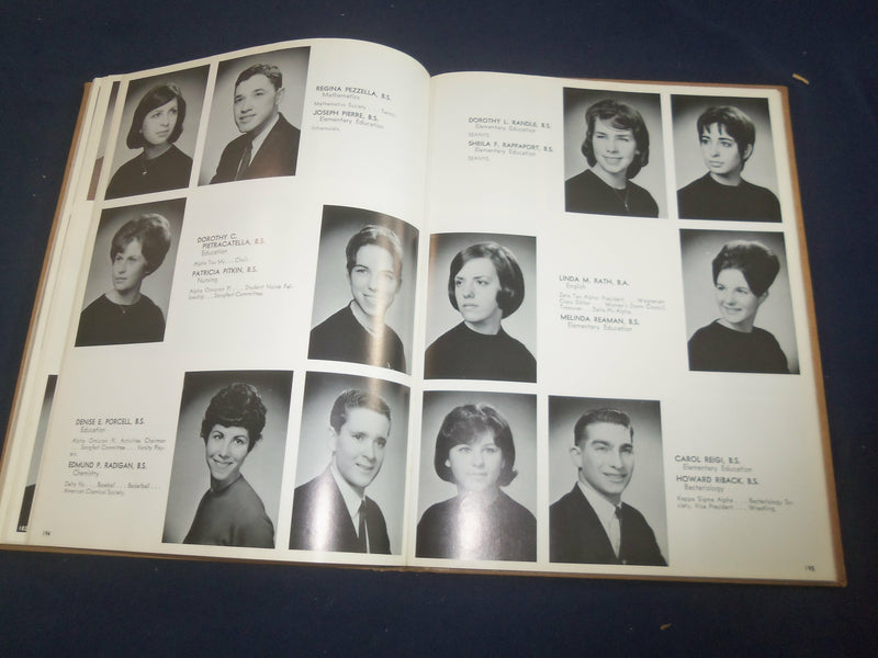 1964 IMPACT WAGNER COLLEGE YEARBOOK - STATEN ISLAND, NEW YORK - YB 2398