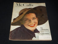 1949 SEPTEMBER MCCALL'S MAGAZINE - NICE COLOR COVERS & ADS - E 1091