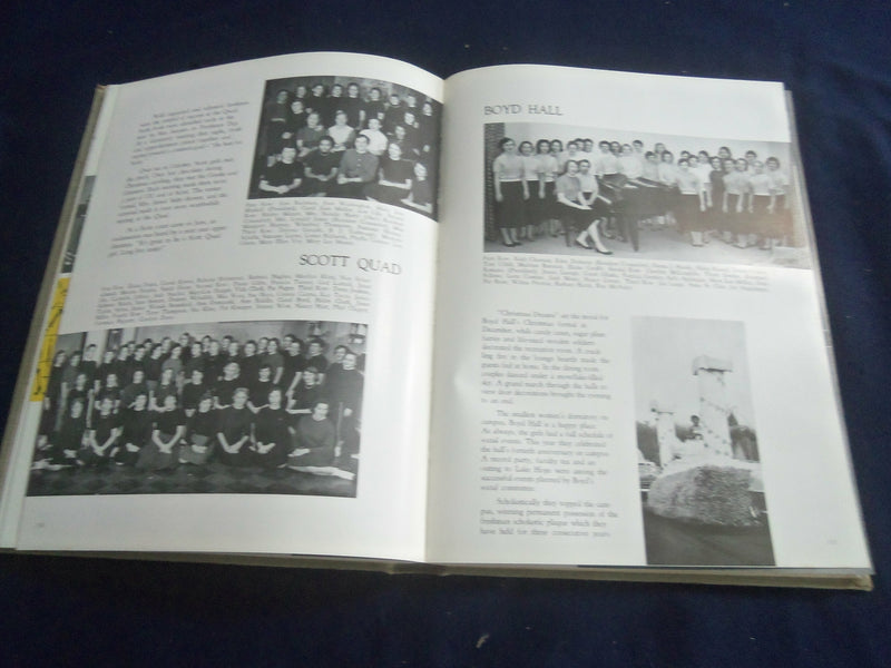 1957 ATHENA OHIO UNIVERSITY YEARBOOK - ATHENS COUNTY, OHIO - YB 2639