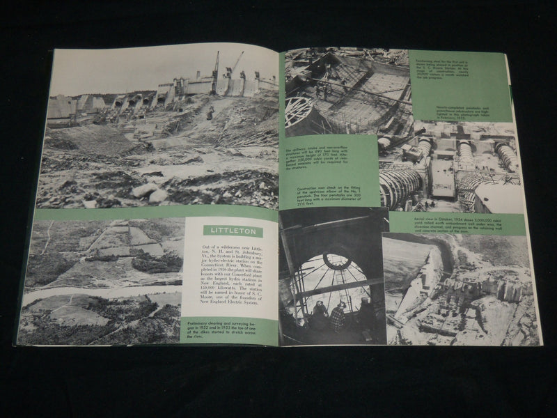 1953-1954 NEW ENGLAND ELECTRIC SYSTEM ANNUAL REPORT LOT OF 2 - J 6643