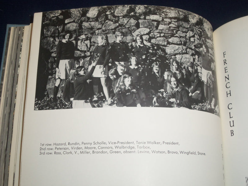 1969 COAGESS WESTOVER SCHOOL YEARBOOK - MIDDLEBURY CT - GREAT PHOTOS - YB 846