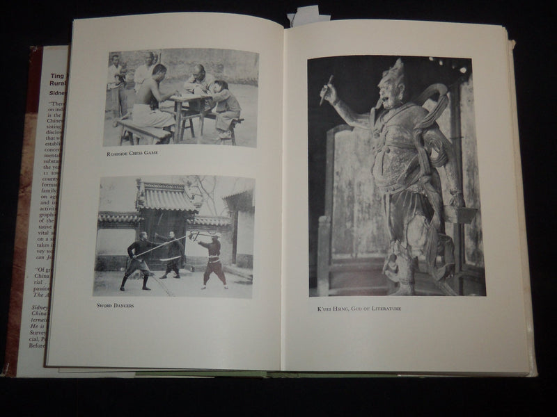 1954 TING HSIEN A NORTH CHINA RURAL COMMUNITY BOOK BY SIDNEY GAMBLE - KD 5981B