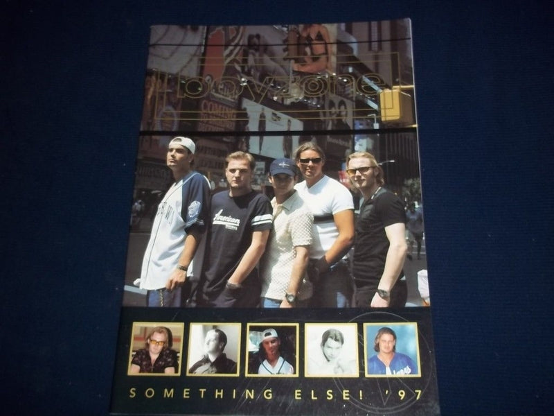 1997 BOYZONE TOUR BOOK - SOMETHING ELSE! TOUR - UNITED KINGDOM - II 7623