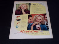 1942 FEBRUARY STARDOM MAGAZINE - PREMIERE ISSUE -COOPER-STANWYCK - E 20152