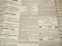 1865 MAY 26 HARTFORD DAILY COURANT NEWSPAPER - NEGRO SUFFRAGE - NP 4252G