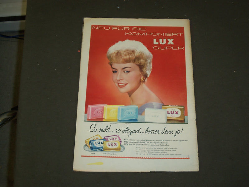 1960 JUNE 21 FILM REVIEW (GERMAN) MAGAZINE - NICE PHOTOS, ARTICLES & ADS- B 4001