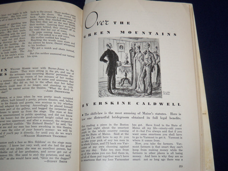 1935 AUGUST GOLDEN BOOK MAGAZINE - FALSE BROTHER BY M. HEWLETT - ST 3367C