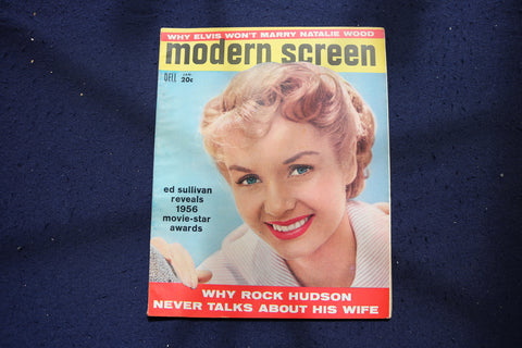 1959 JANUARY MODERN SCREEN MAGAZINE - DEBBIE REYNOLDS COVER - E 17374