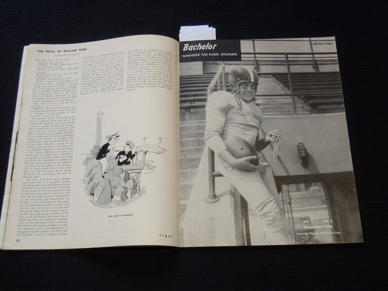 1956 DECEMBER TIGER MAGAZINE - LIFE OF ELVIS PRESLEY - WILLAIM PENN - SP 3253Q