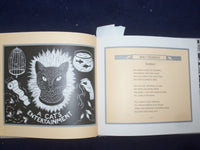 1992 FELINES = GREAT POETS ON NOTORIOUS CATS HARDCOVER BOOK BY PAULOS - KD 9097