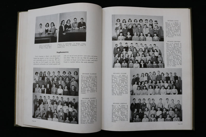 1944 THE AITCHPE HYDE PARK HIGH SCHOOL YEARBOOK - CHICAGO, ILLINOIS - YB 3504