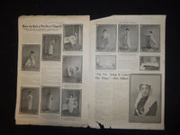 1901 DEC 28 NY SATURDAY STANDARD MAGAZINE ILLUSTRATED SUPPLEMENT NO. 1 - ST 3193