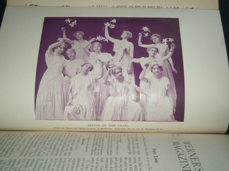 1895 JULY WERNER'S MAGAZINE VOLUME 17 NO. 7 - PHYSICAL EXPRESSISM - J 4181