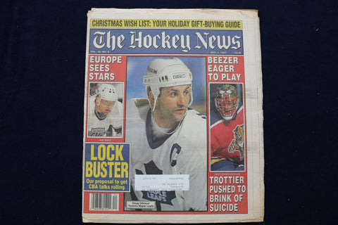 1994 NOVEMBER 4 THE HOCKEY NEWS NEWSPAPER - DOUG GILMOUR COVER - NP 8722