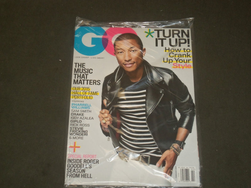 2015 FEBRUARY GQ MAGAZINE - PHARRELL WILLIAMS COVER - B 2882