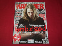 2015 FEBRUARY METAL HAMMER MAGAZINE ISSUE NO. 266 - LAMB OF GOD COVER - RC 358