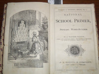 1875 NATIONAL SCHOOL PRIMER PRIMARY WORD BUILDER BOOK BY J. M. WATSON - K 2018