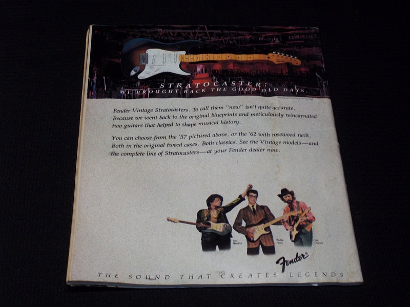 1982 MAY GUITAR PLAYER MAGAZINE - EQUIPMENT ISSUE FRONT COVER - E 7747