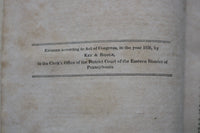 1836 THE SCIENTIFIC CLASS-BOOK PART II HARDCOVER BOOK BY WALTER JOHNSON- KD 9444