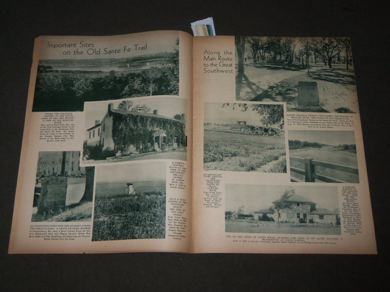 1935 MAR 9 MID-WEEK PICTORIAL MAGAZINE SECTION - GABLE-COLBERT - RUTH - J 3195