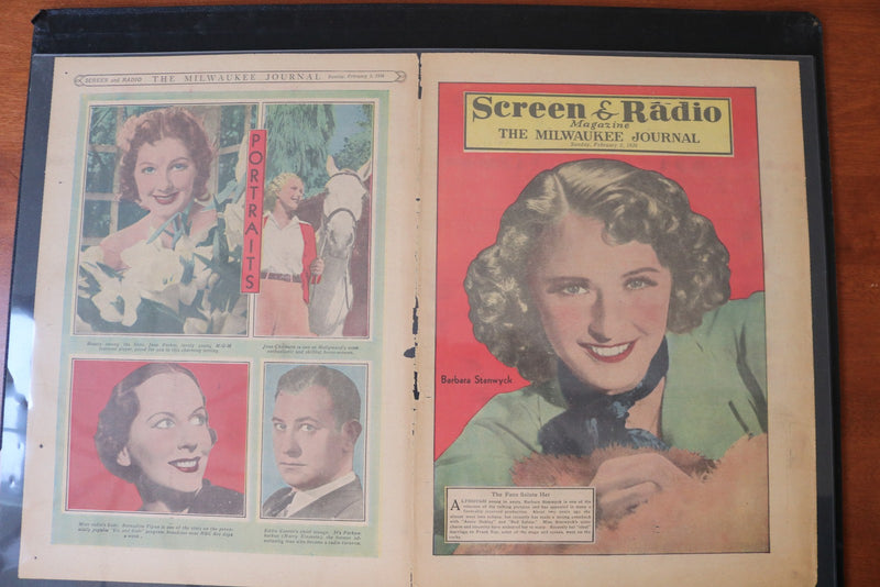 HOLLYWOOD GIANT SIZE SCRAPBOOK - MARLENE DIETRICH - #3