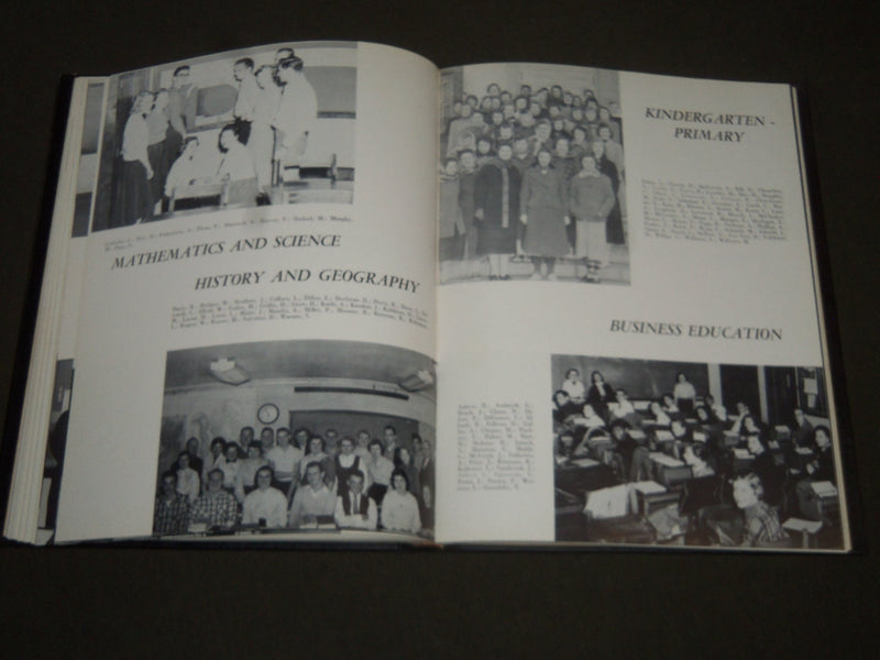 1955 THE SEAL TRENTON STATE COLLEGE YEARBOOK - NEW JERSEY - PHOTOS - YB 1066