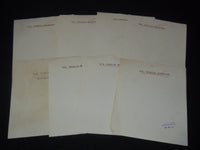 GENERAL DOUGLAS MACARTHUR PHOTOS LOT OF 8 - 8x10 - #103