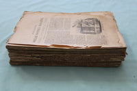 1860-1867 BALLOU'S MONTHLY MAGAZINE - LOT OF 9 - O 3978