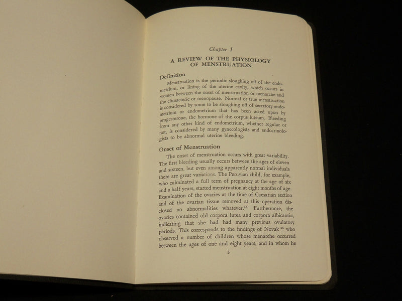 1949 DIAGNOSIS & THERAPY OF GYNECOLOGICAL ENDOCRINE DISORDERS BOOK - KD 2768F