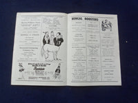 1960 OCT 1 HIGH SCHOOL FOOTBALL PROGRAM - BLOOMFIELD HS VS. BELLEVILLE - J 8448