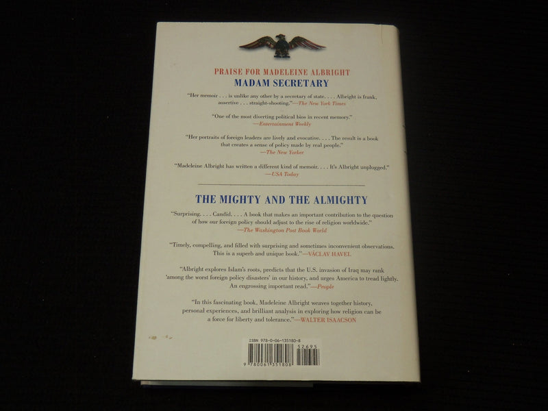 2008 MEMO TO THE PRESIDENT ELECT BOOK SIGNED BY MADELEINE ALBRIGHT - KD 2771D