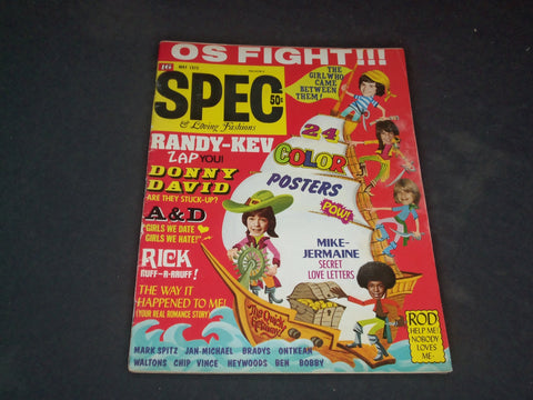 1973 MAY SPEC MAGAZINE - CASSIDY, OSMOND, AND JACKSON - SP 8643