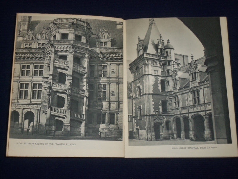 1950 ALPINA GUIDE BOOKS LOT OF 4 - VERSAILLES - LOIRE - RHEIMS - KD 2646