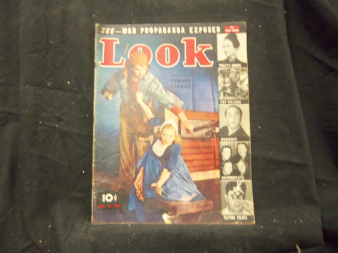 1938 JANUARY 18 LOOK MAGAZINE - GREAT PHOTOS & ADS - ST 1411