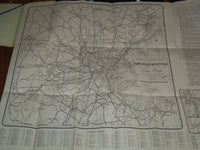 1900'S POINTS OF INTEREST MAP OF GREATER BOSTON MASSACHUSETTS - K 1168